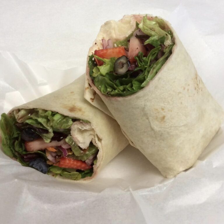 Vegetarian Berry Wrap